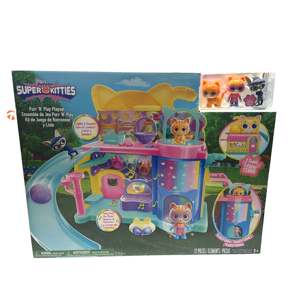 Disney Junior SuperKitties Purr N Play Playset15